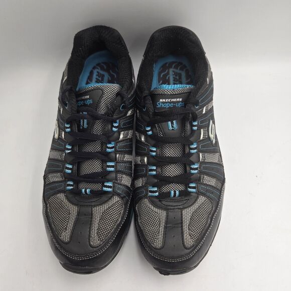Skechers Shape Ups Hiking Shoes for Women for sale | eBay Skechers Shape-Ups Toning Sneakers Black Blue Womens 9.5 Y2K Fitness Roll Bridge